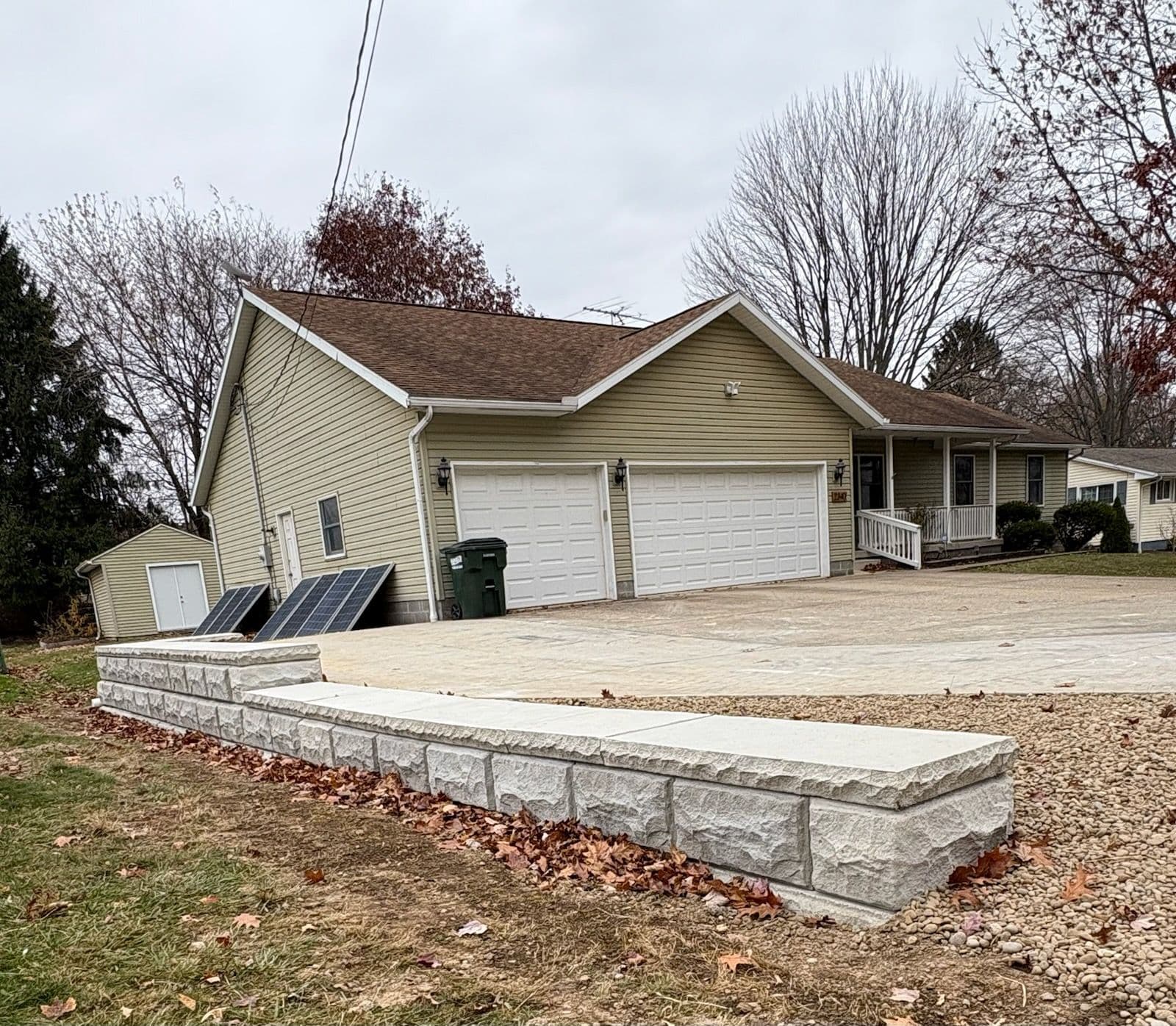 Project Retaining Wall Installation in Perry Township image