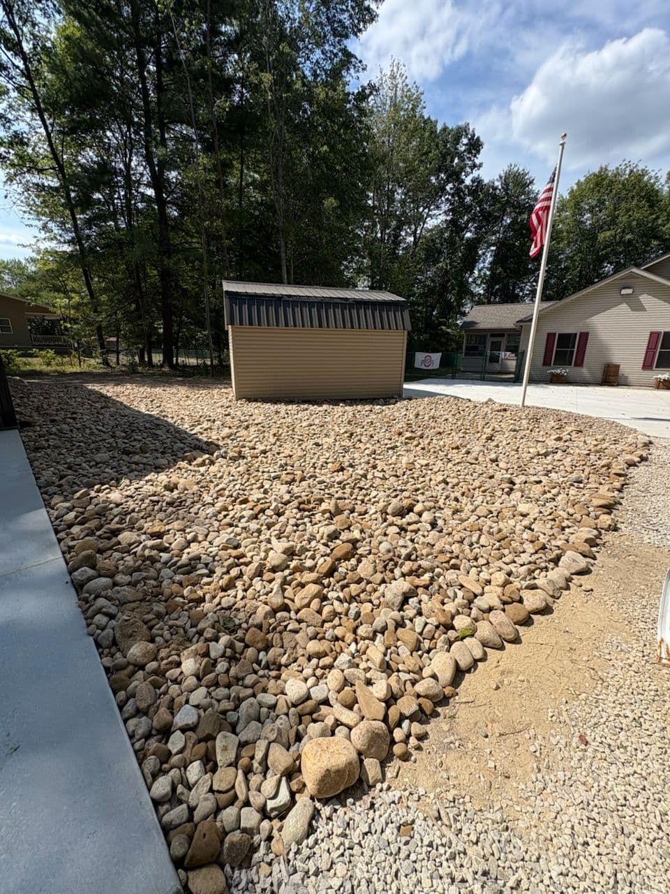 Project Rock-Filled Yard Transformation image